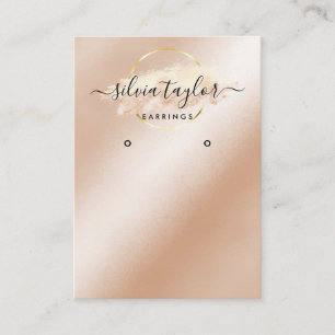 De Visite Calligraphie art Écouter carte d'affichage