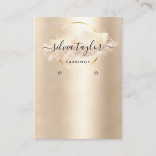 De Visite Calligraphie art Écouter carte d'affichage