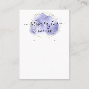 De Visite Calligraphie art Écouter carte d'affichage