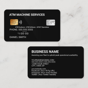 De Visite Carte bancaire