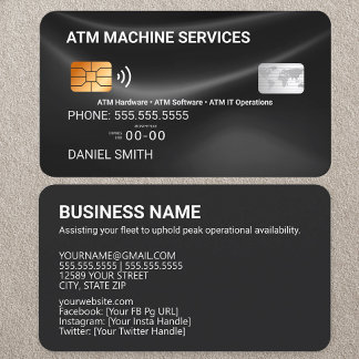 De Visite Carte bancaire