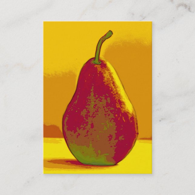 De Visite Carte Bright Pear Bip (Devant)