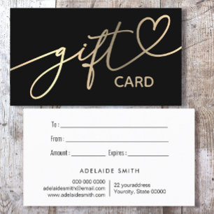 De Visite carte cadeau