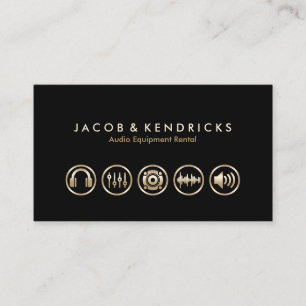 De Visite Carte d'affaires BusinessCard pour location d'équi