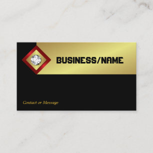 De Visite Carte d'affaires Diamond Logo
