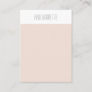 De Visite Carte d'affichage des broches Barrette