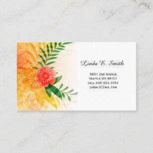 De Visite Carte d'appel d'affaires