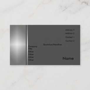 De Visite Carte générique