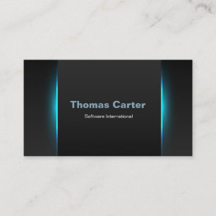 De Visite Carte internationale du programmeur logiciel