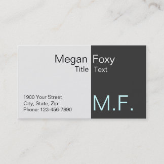 De Visite Carte professionnelle pour les talents