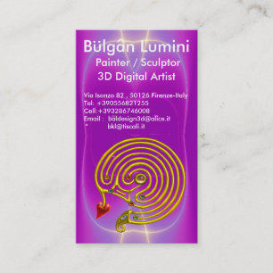 De Visite Carte profil Bulgan Lumini Hyper Labirinth