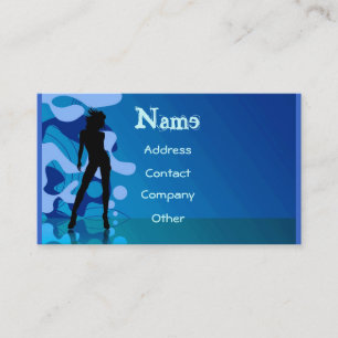 De Visite Carte profil danseur - personnalisable