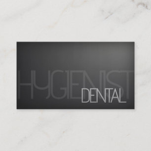 De Visite Carte simple Motif soyeux Hygiéniste dentaire
