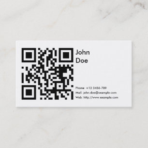 De Visite Carte (téléphone, email, Web)