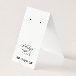 De Visite Carte Verticale Tente Avec Image Au Bas