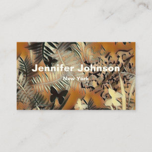 De Visite Carte vintage, fleurs