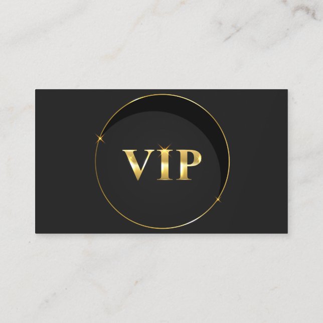 DE VISITE CARTE VIP (Dos)