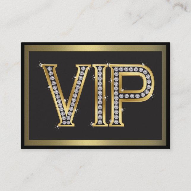 De Visite Carte VIP pour clients - SRF (Devant)