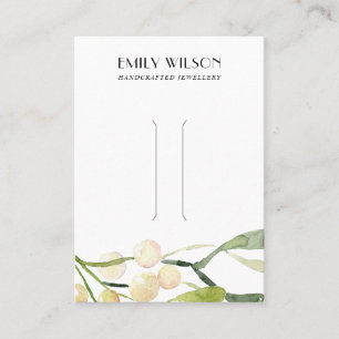 DE VISITE CHIC CHRISTMAS NEIGE BERRY HAIR CLIP CARTE D'AFFIC