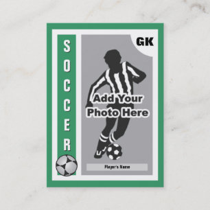 De Visite Faites votre propre carte du football