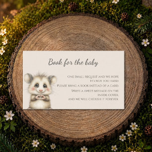 De Visite Livres Opossum des Bois pour la Carte Bébé • Neutr