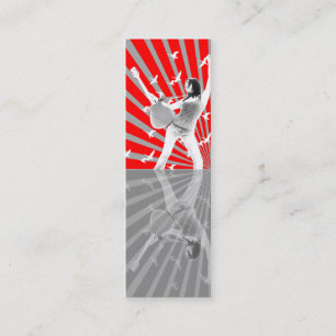 De Visite Mini Miroir, miroir - carte maigre