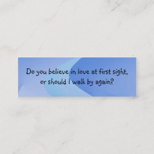 De Visite Mini Prenez la ligne carte d'introduction