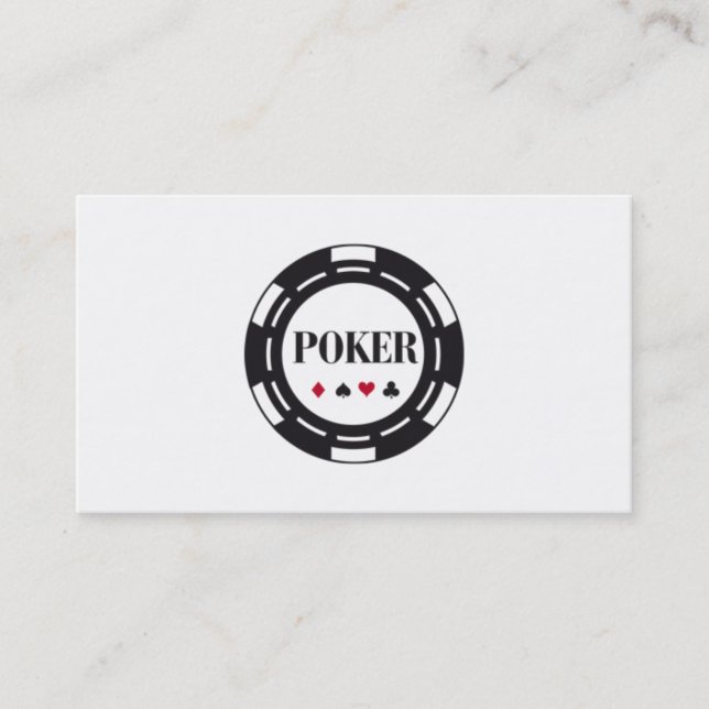 De Visite Poker Chip Magicien Carte Trick Entertainment (Devant)