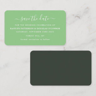 De Visite Script Simple Moderne Enregistrer La Carte Date