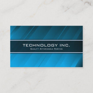 De Visite Technologie bleue générique d'éclat IL - carte 