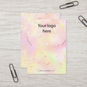 De Visite Votre logo bijoux collier d'oreille carte d'affich