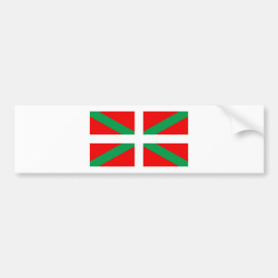 De Voiture Autocollant avec drapeau Basque "Ikkurina"