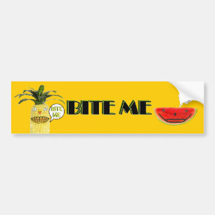De Voiture Autocollant Bite Me