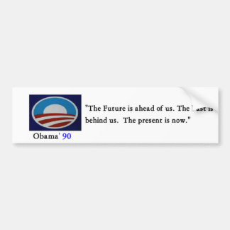 De Voiture Autocollant d'Obama 90 Bumber - customisé