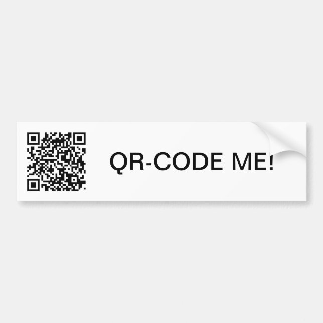 De Voiture Autocollant du code QR (Devant)