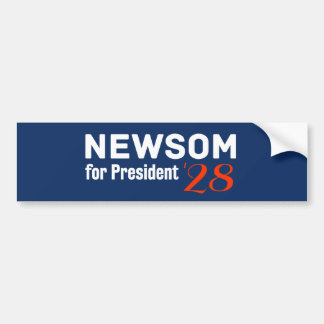 De Voiture Autocollant Gavin Newsom pour Président 2028