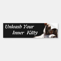 Autocollant Kitty intérieur