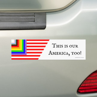 De Voiture Autocollant pare-chocs du drapeau américain Fide