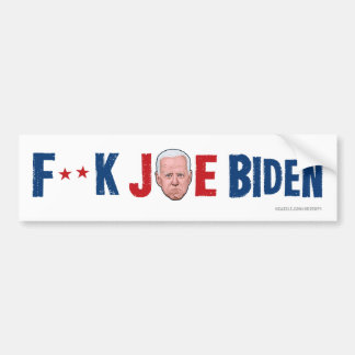 De Voiture Autocollant pare-chocs F**K JOE BIDEN