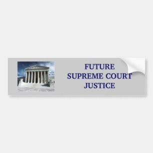 De Voiture Autocollant pare-chocs 'Future Supreme Court Justi