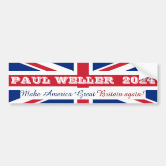 De Voiture Autocollant pare-chocs Paul Weller 2024
