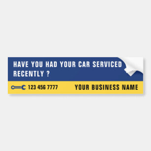 De Voiture Autocollant pare-chocs pour services professionnel