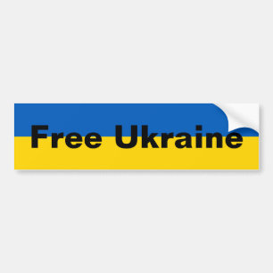De Voiture Autocollant pare-chocs Ukraine libre