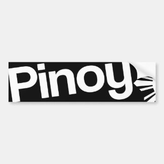 De Voiture Autocollant Pinoy pour pare-chocs