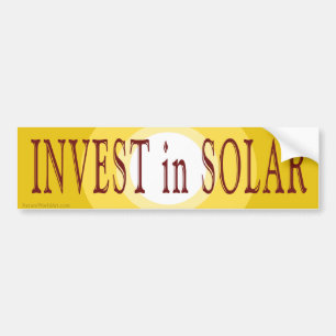 De Voiture Investir dans un autocollant pare-chocs solaire
