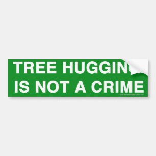 De Voiture Pro-Treehugging autocollant