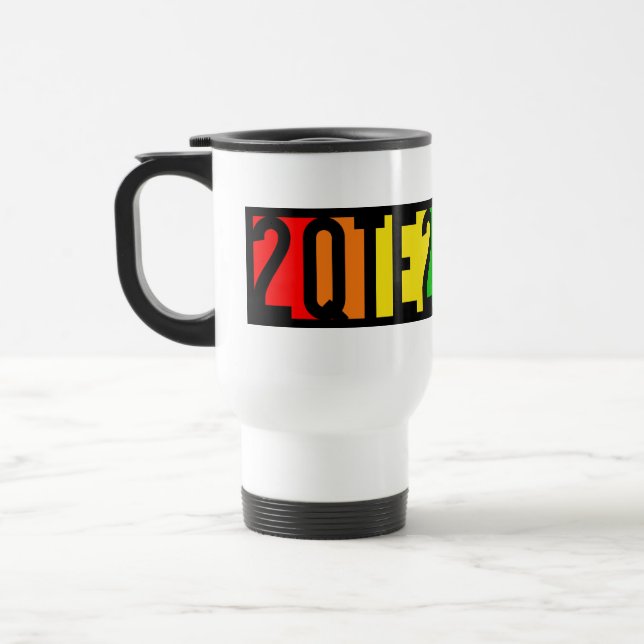 De Voyage 2QTE2BSTR8 mug - choisir style et couleur (Gauche)