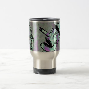 De Voyage Alien Green, Tin Man Travel Mug