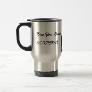 De Voyage Alpha Attitude Travel Mug - Pouvoir dans le silenc