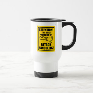 De Voyage Attaquer Handbells Travel Mug